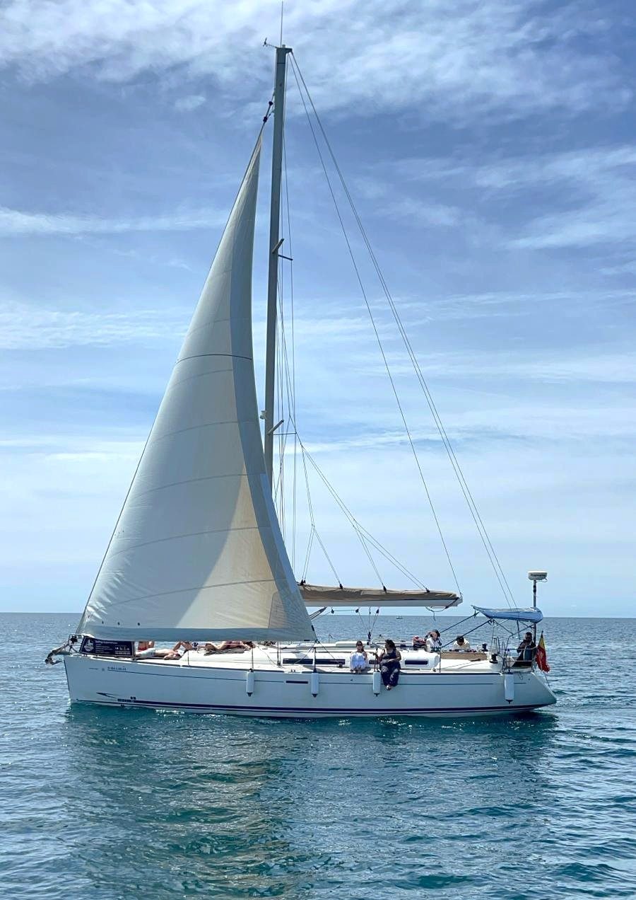 Nirvana, a Dufour 455 premium cruising yacht for charter in Marbella and Puerto Banús